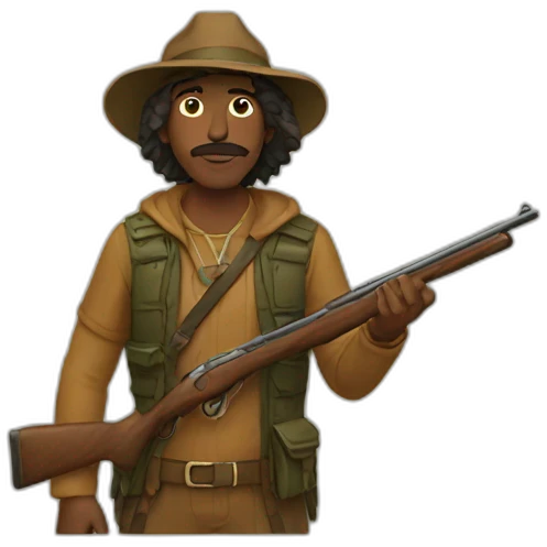 hunter emoji