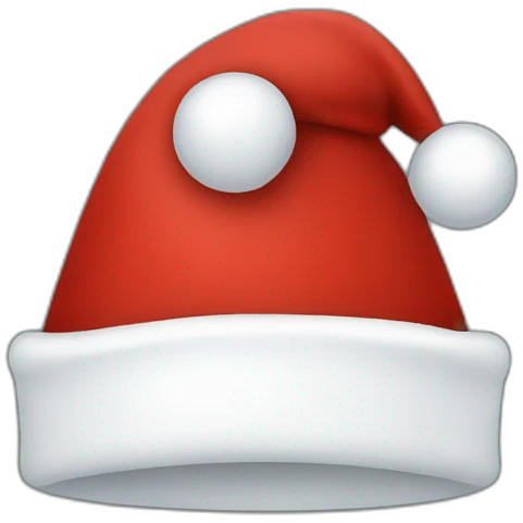 christmas hat emoji