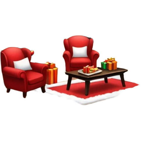 apartment enterier christmas magic emoji