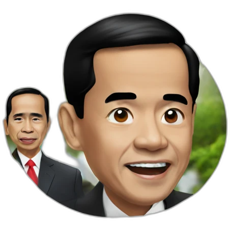 weeboo president Jokowi emoji