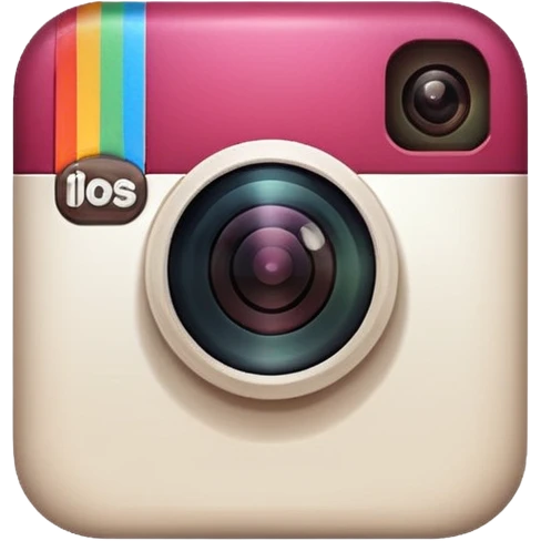 Instagram logo emoji