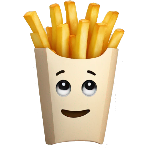 french fries  emoji