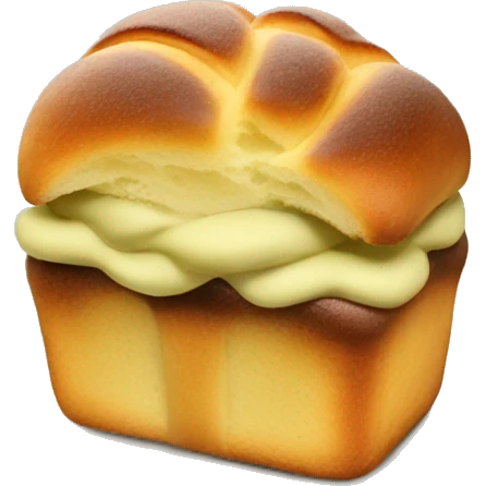 brioche al pistacchio emoji