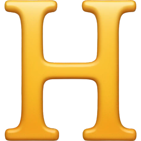 Letter h emoji