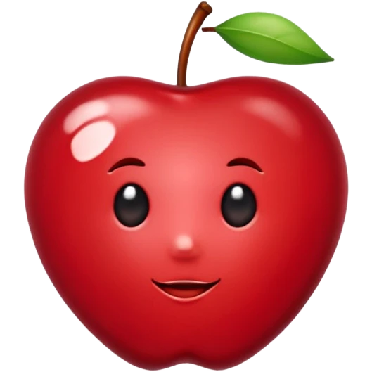 red dessert emoji