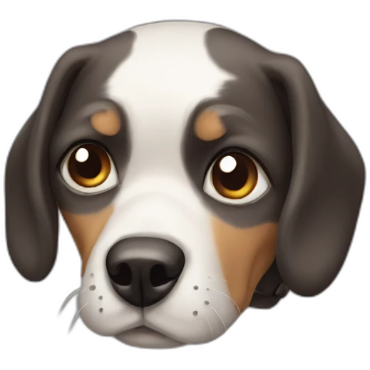hurt dog emoji