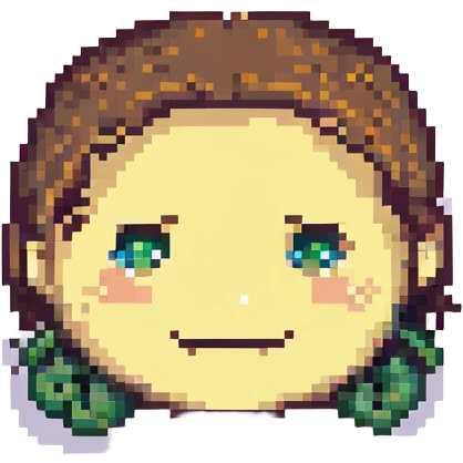thinking face with a smile emoji
