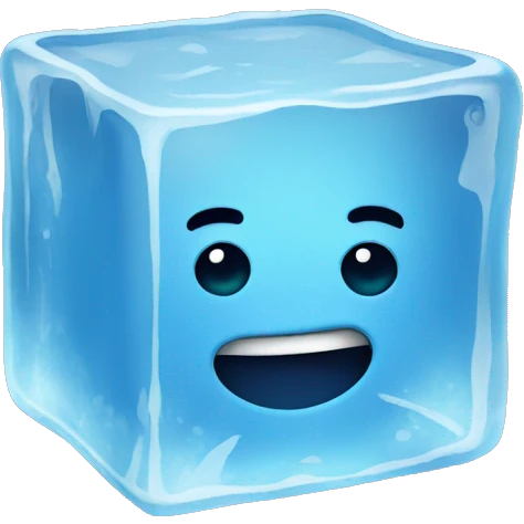 Ice cube emoji