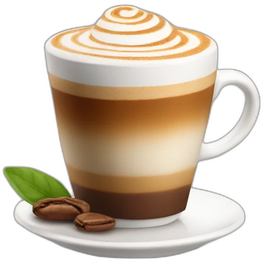 Café capuchino  emoji