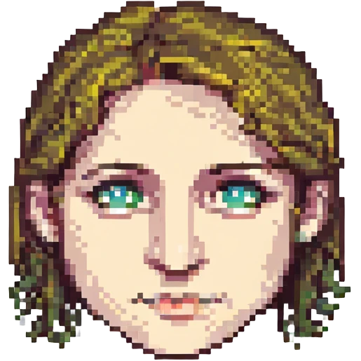 big nose, simple emoji