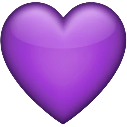 purple heart qith black hertagram on it emoji