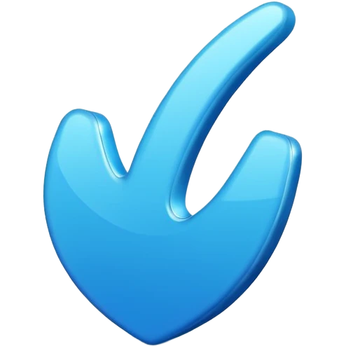 Verificación Azul emoji