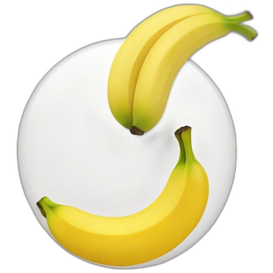 japan dot with banana emoji