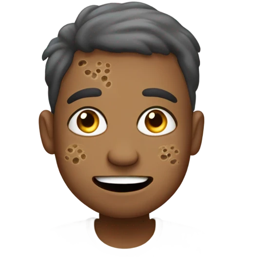 Hyperpigmentation meme emoji