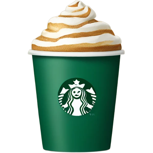 Starbucks coffee emoji