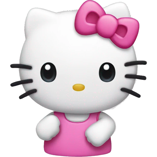 Hello kitty emoji