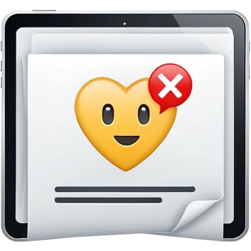 digital document with a checkmark emoji