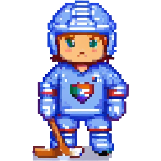hockey player emoji