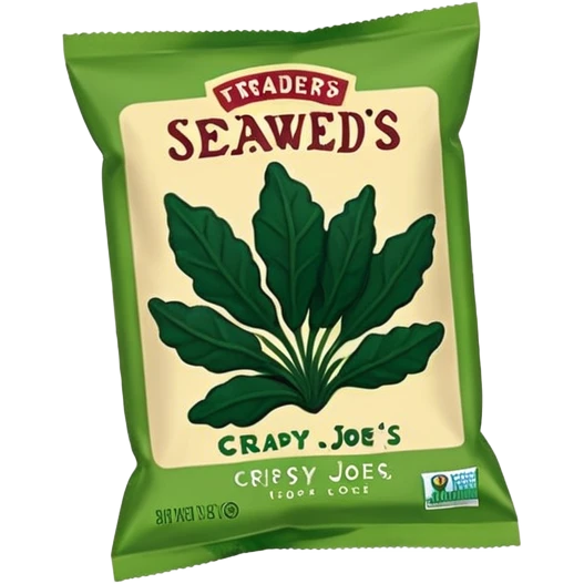 seaweed snack trader joes  emoji
