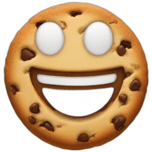 smiling cookie emoji