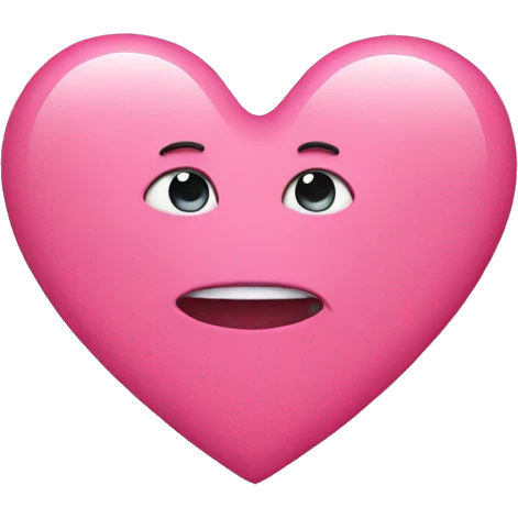 Pink heart emoji