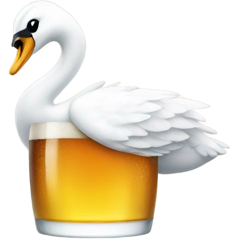 Swan Beer emoji