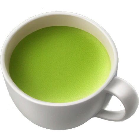 Cup of matcha emoji
