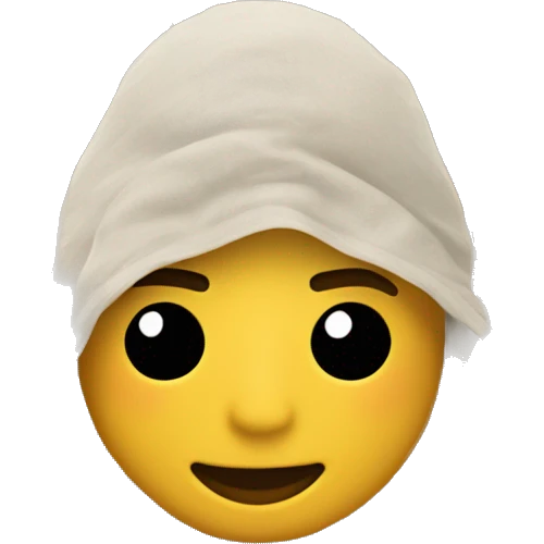 Emoji circular que tenga el poncho de la textileria de la cultura nazca  emoji
