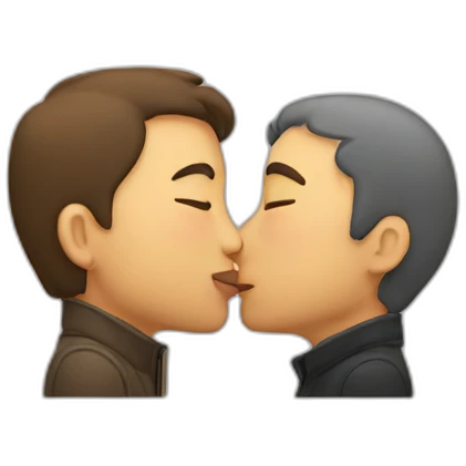 kissing emoji