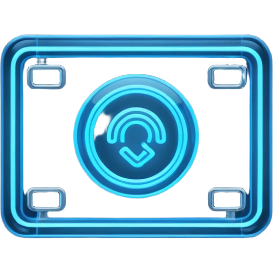  a rectangular neon sign that says RAID emoji