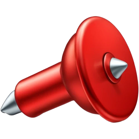 tachuela roja tradional emoji