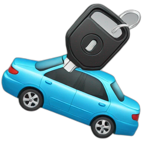 Car keys emoji