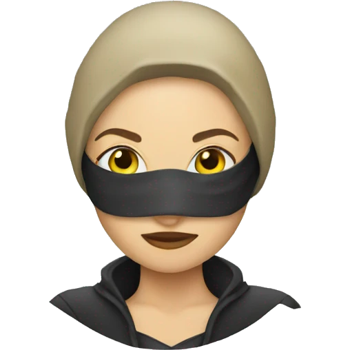 robber lady emoji