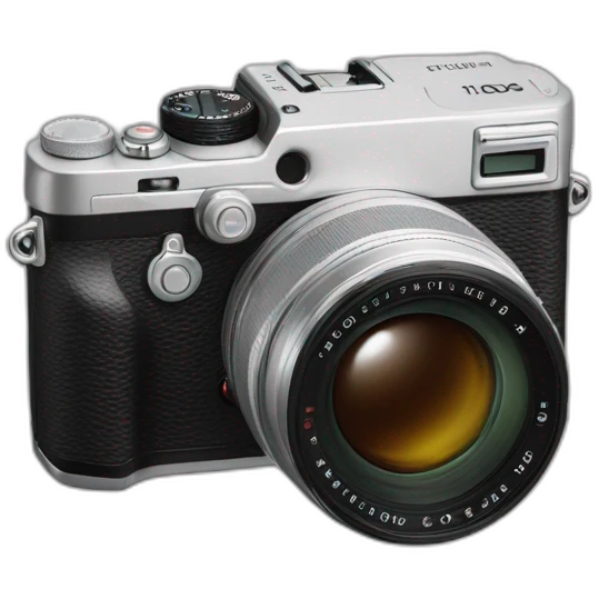 Fujifilm x100v camera emoji