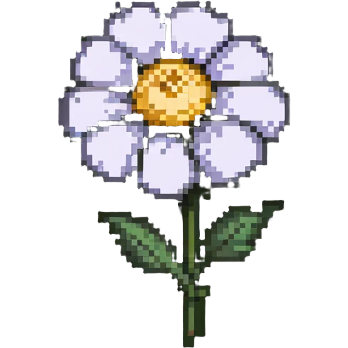 a beautiful flower emoji