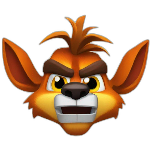 Crash Bandicoot emoji