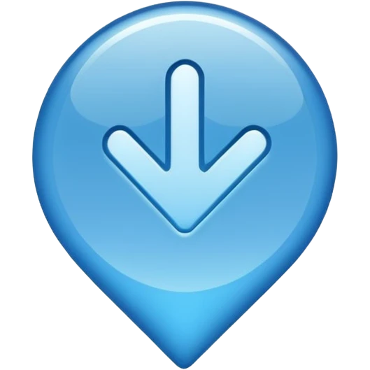 Blue tick mark emoji