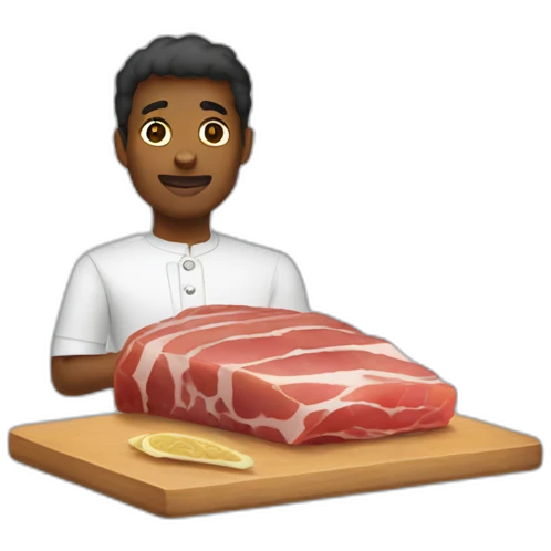 black-jamon emoji
