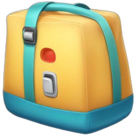 Bag for vacuum cleaner emoji