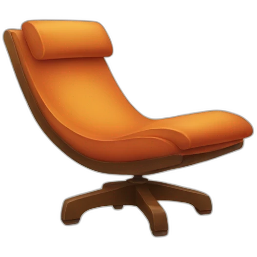 Levitating chair emoji