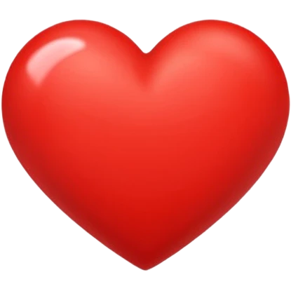 A heart that expresses a deep love for someone emoji