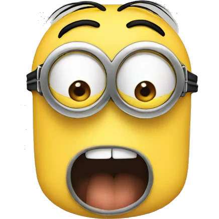 Big nose minion  emoji