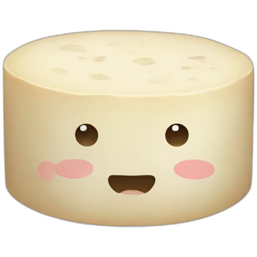 round tofu emoji