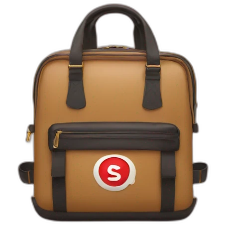Supreme bag emoji