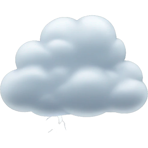 thunderstorm emoji