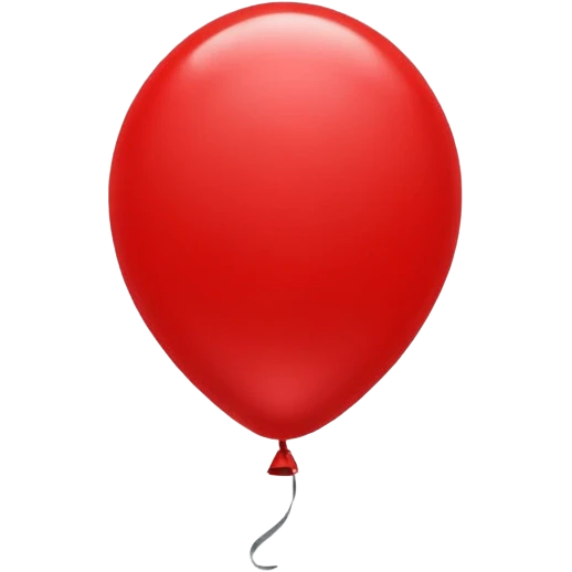 red balloon emoji