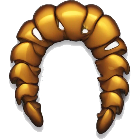 Claw hair clip emoji