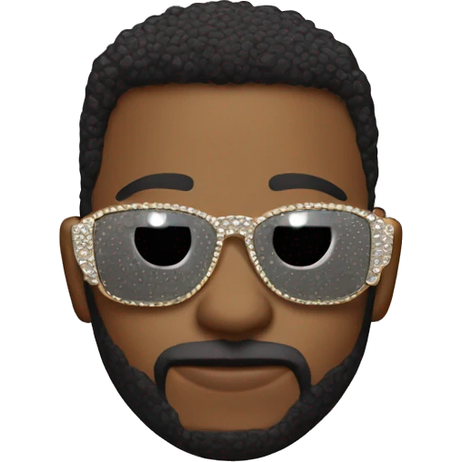 Mc bling sunglasses emoji