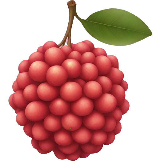 litchi emoji
