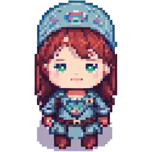 red cute character emoji